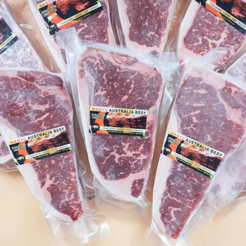 Wagyu Australia Striploin MB3 - Image 8