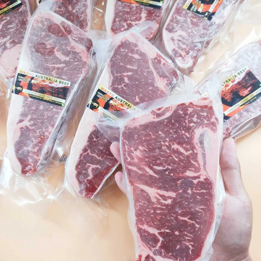 Wagyu Australia Striploin MB3 - Image 6
