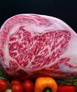 Alternative view of Wagyu Kagoshima Ribeye A5