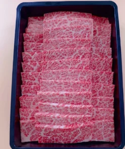 Alternative view of Wagyu OHMI Chuck Roll A5