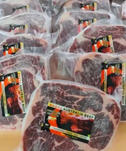 Alternative view of Wagyu Australia Ribeye MB3 ริบอายวากิวออสเตรเลีย พร้อมส่ง