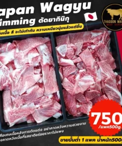 No.1 Japanese Wagyu Trimming ตัดยากินิคุ