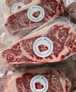 Alternative view of Tajima Wagyu Australia Striploin MB4-5