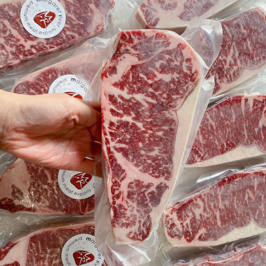 Tajima Wagyu Australia Striploin MB4-5 - Image 3