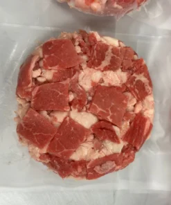 Alternative view of Wagyu beef scrype เศษเนื้อวากิวรวม