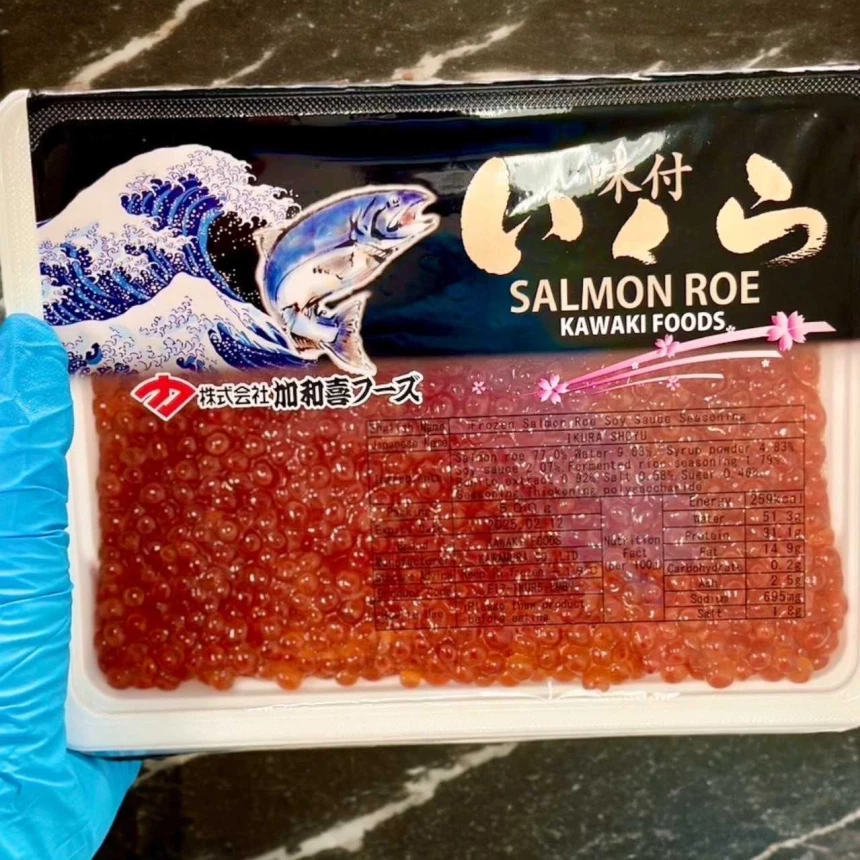 Ikura Premium From Japan Chum ไข่ปลาแซลมอน เกรด Omakase - Image 3