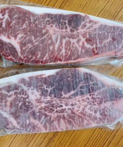 Alternative view of Hokkaido F1 Gyu Striploin
