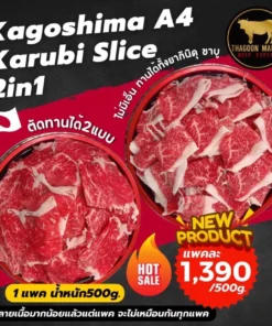 Kagoshima A4 Karubi Slice 2 in 1
