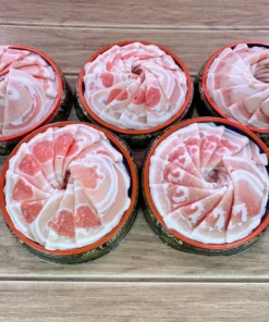 Alternative view of Iberico Pork Belly สามชั้นหมูไอเบอริโค่