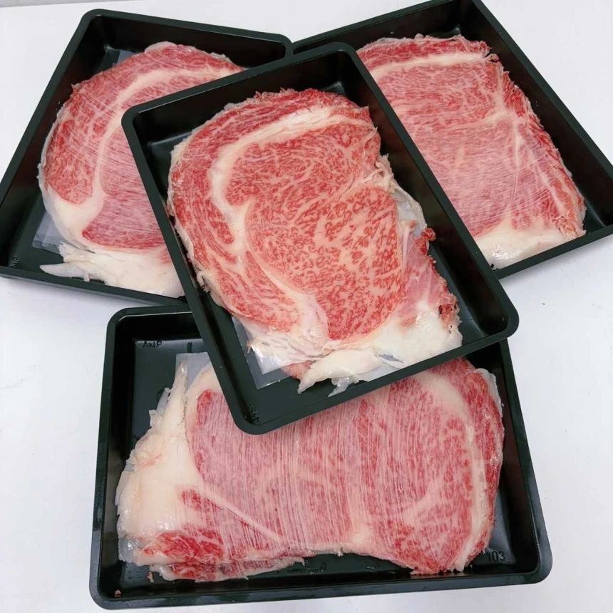 Wagyu Ohmi Ribeye A5 (cut shabu) - Image 4