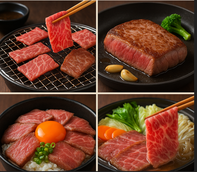 เมนูเนื้อวากิว