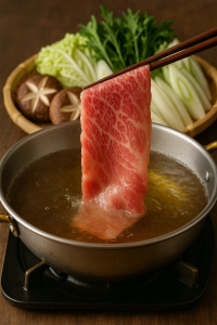 เนื้อวากิว A5 ชาบู