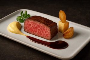 Wagyu Kuromame Nagi menu